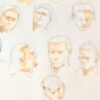 This workshop in Narbonne looks at how to sketch the human face - from different angles and in different styles - loads of fun!