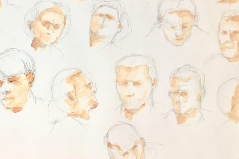 This workshop in Narbonne looks at how to sketch the human face - from different angles and in different styles - loads of fun!