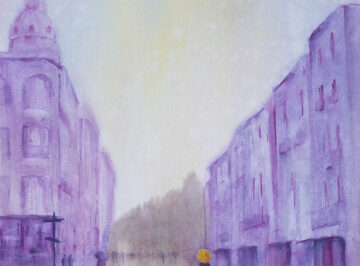Purple Rain, Narbonne  
65cm x 55cm SOLD
