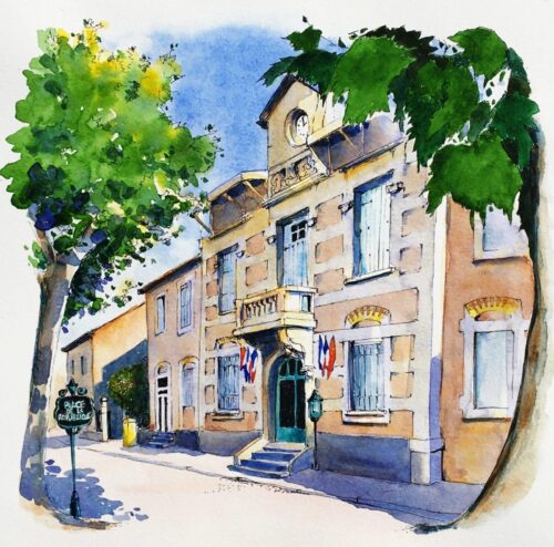 Place de la République, Creissan