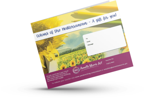 Colours of the Mediterranean Gift Certificate