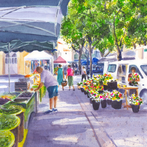 Marché du Dimanche, Capestang