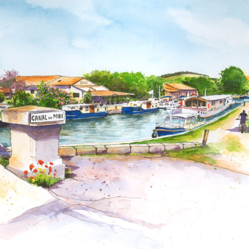 Port de Capestang, Canal du Midi