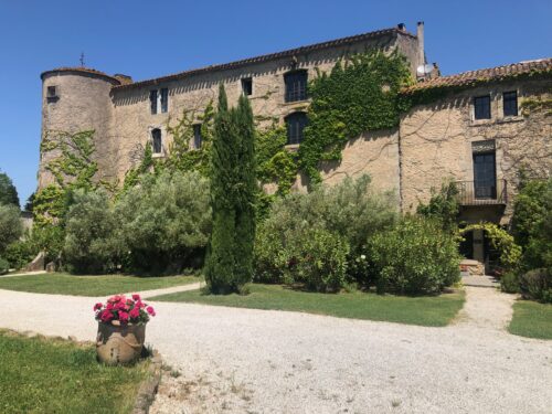 Sketching at Château Villarlong September 2024