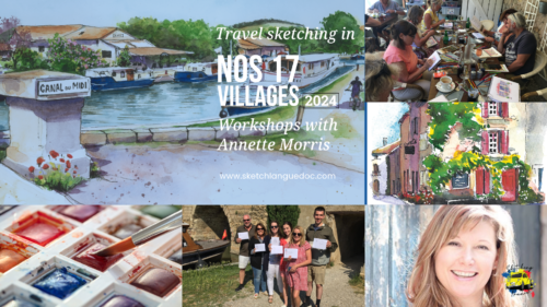 Nos 17 Villages: Travel Sketching Workshops