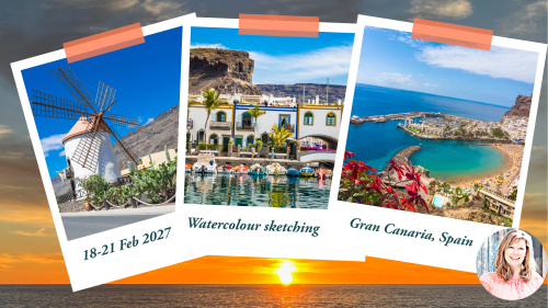 Sketching in Gran Canaria February 2027