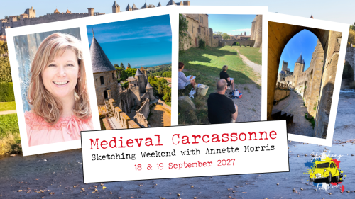 Medieval Carcassonne sketch weekend - Sept 2027